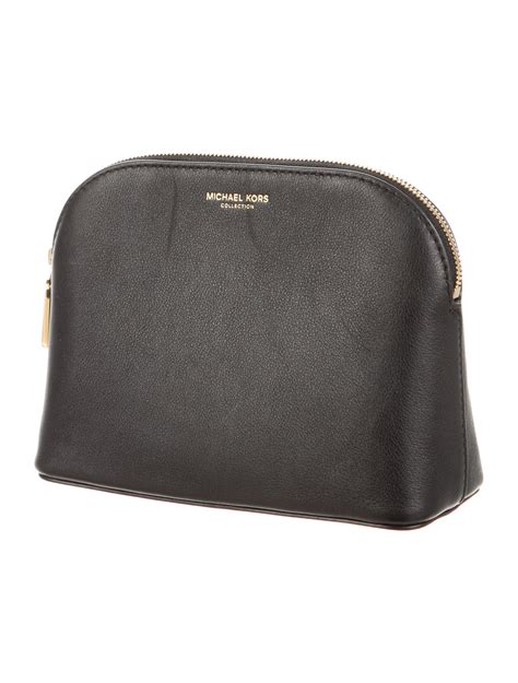 makeup bags michael kors|Michael Kors makeup pouch.